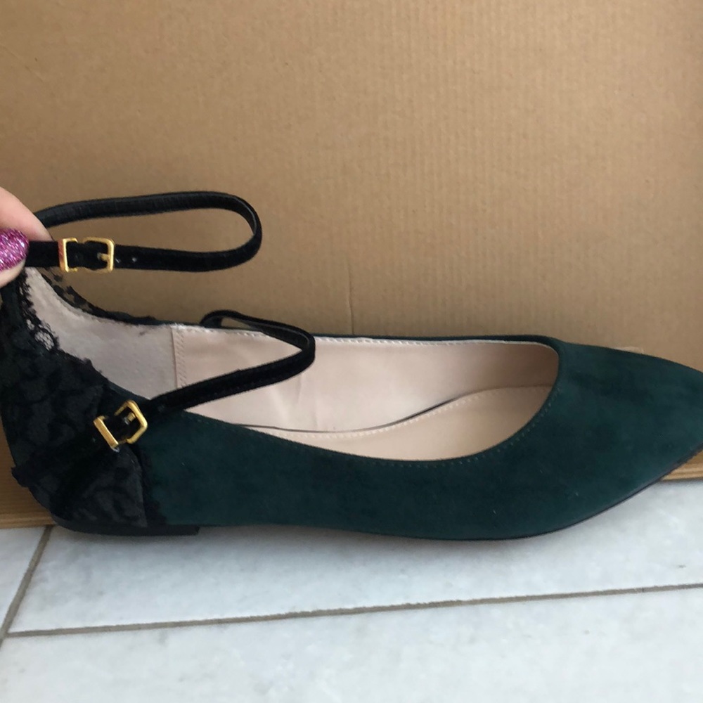 Double strap Mary Jane flats